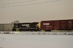 NS GP38-2 High nose Locomotive in the yard